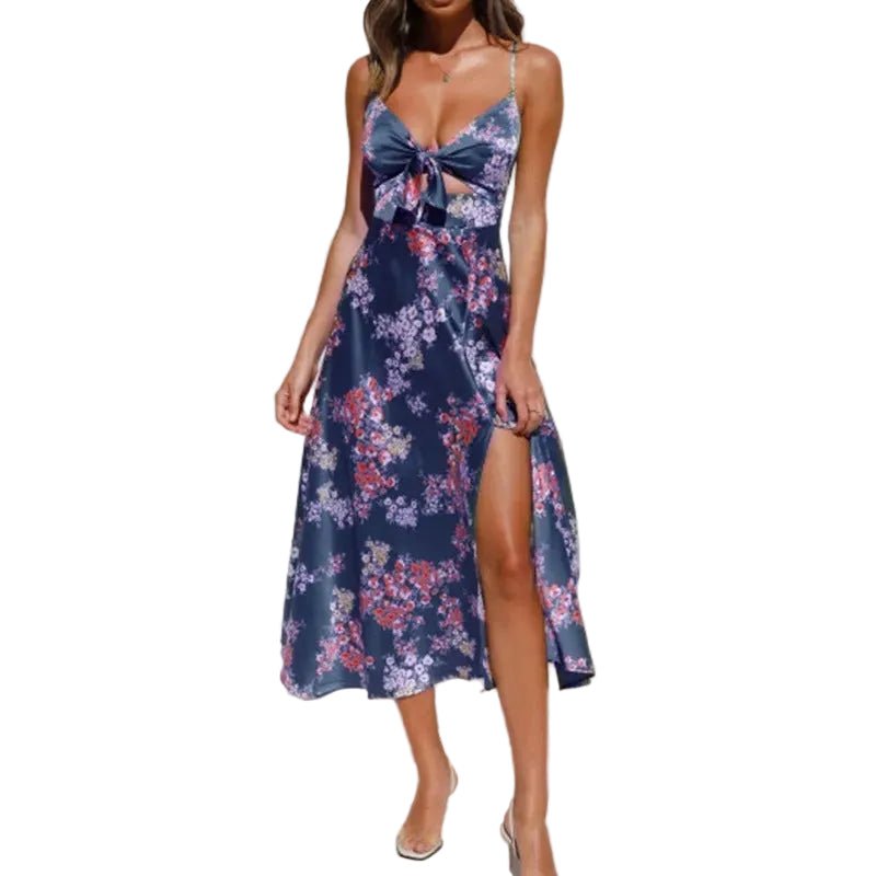 Women's Cut-Out Midi Dress