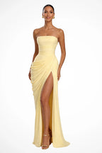 Women's Fitted Bodice Long Dress