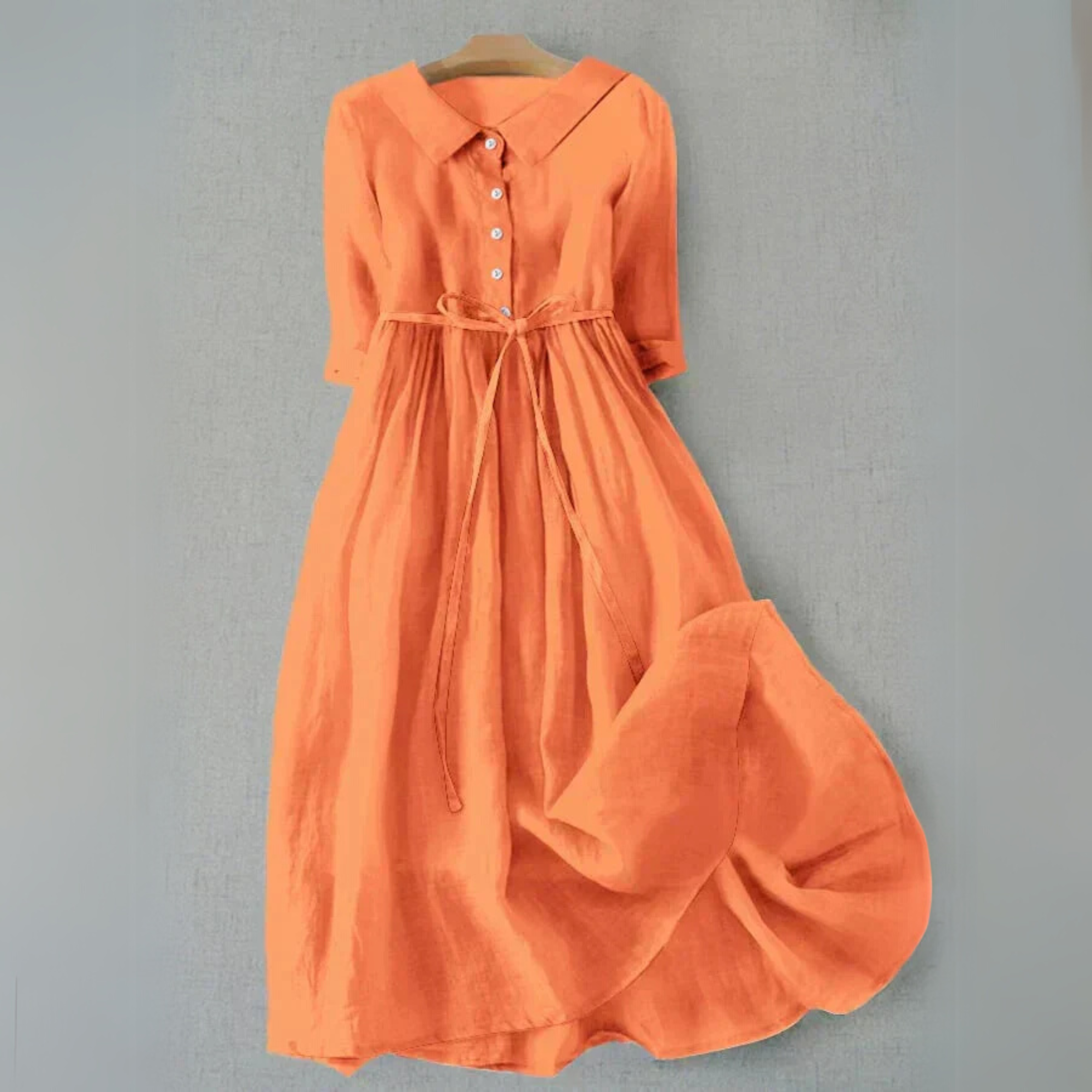 Womens Relaxed Fit Cotton Maxi Summer Dress Casual