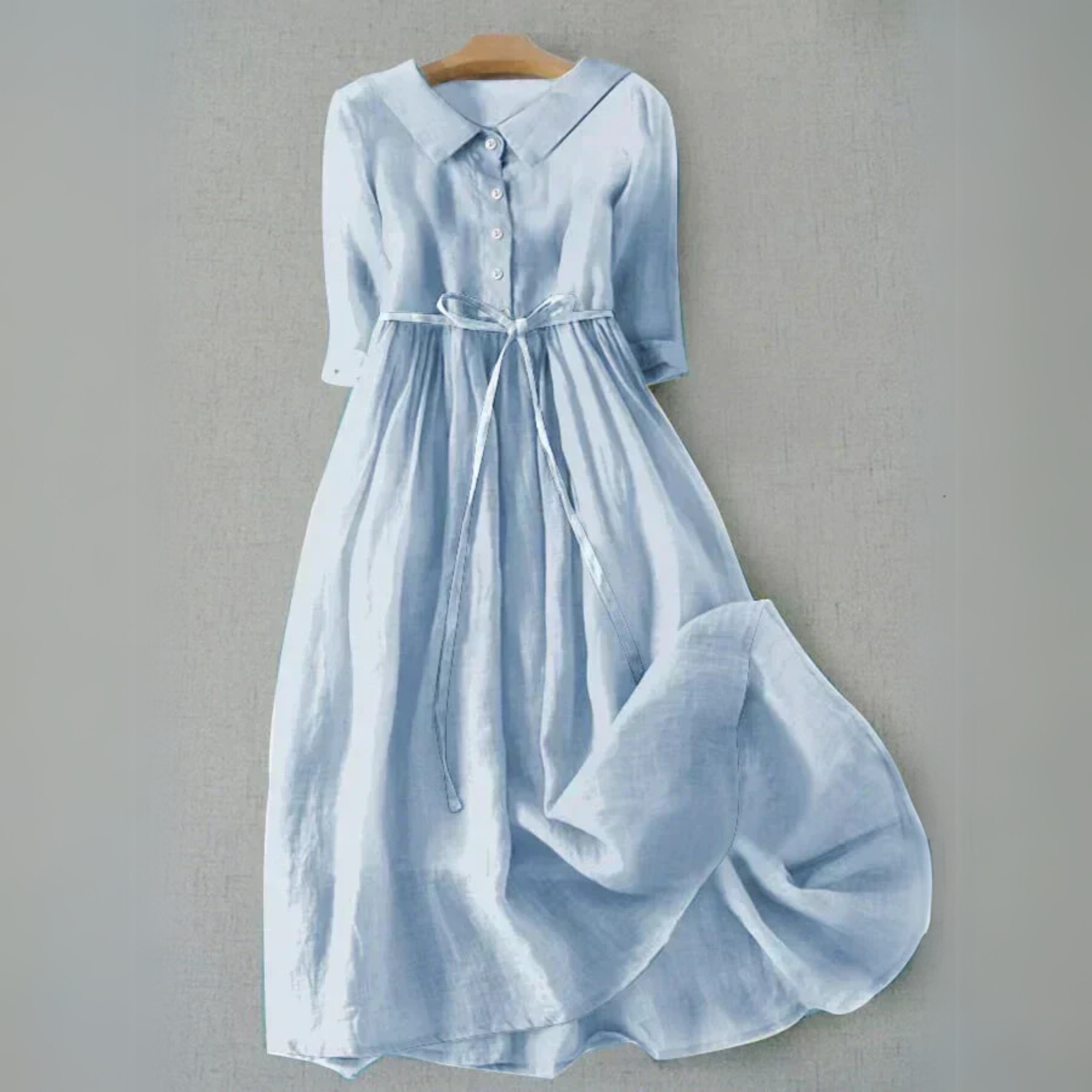 Womens Relaxed Fit Cotton Maxi Summer Dress Casual