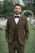 Men's Three Piece Slim Fit Wedding Suit