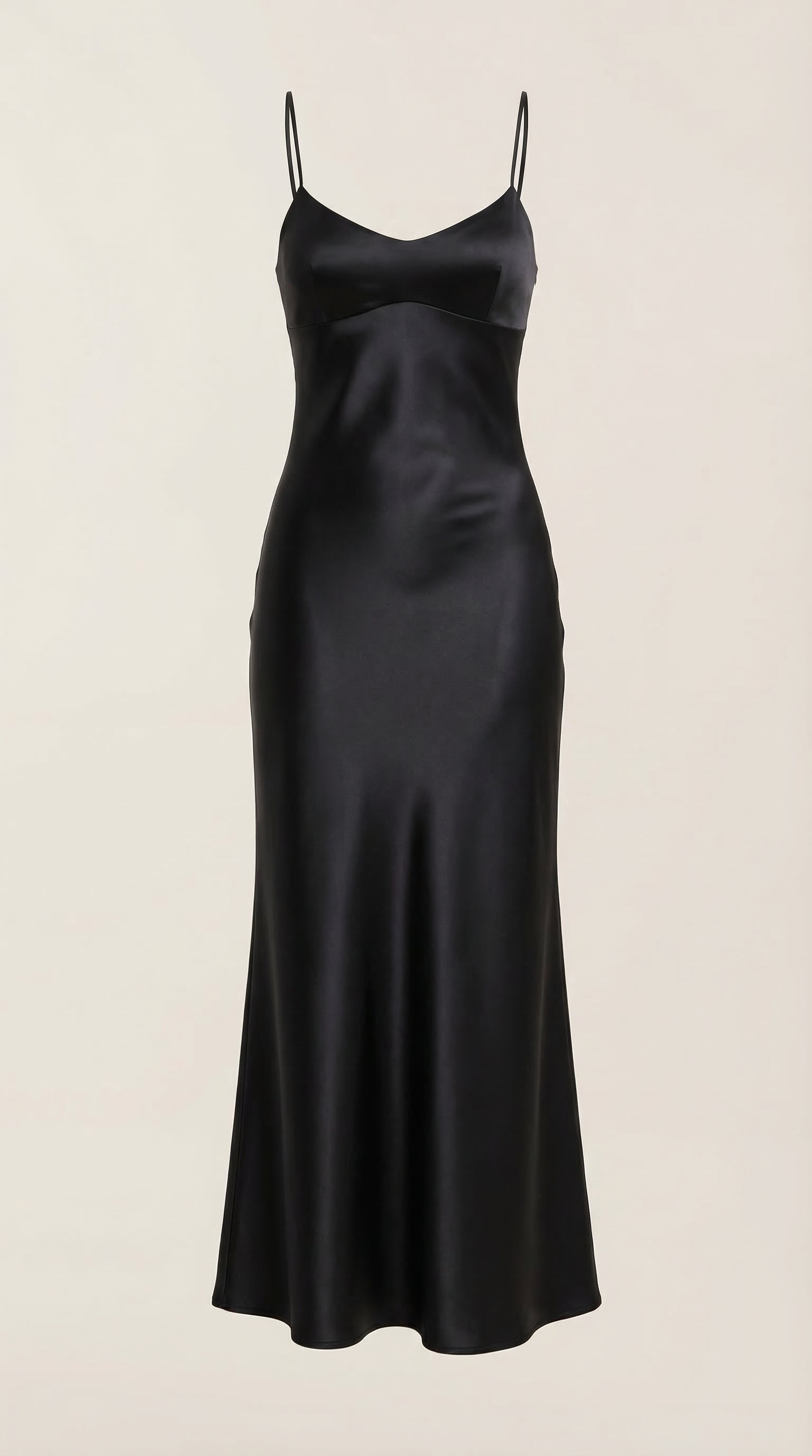 Maxi Dress Women V-Neck Long Sleeves Evening
