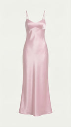 Maxi Dress Women V-Neck Long Sleeves Evening