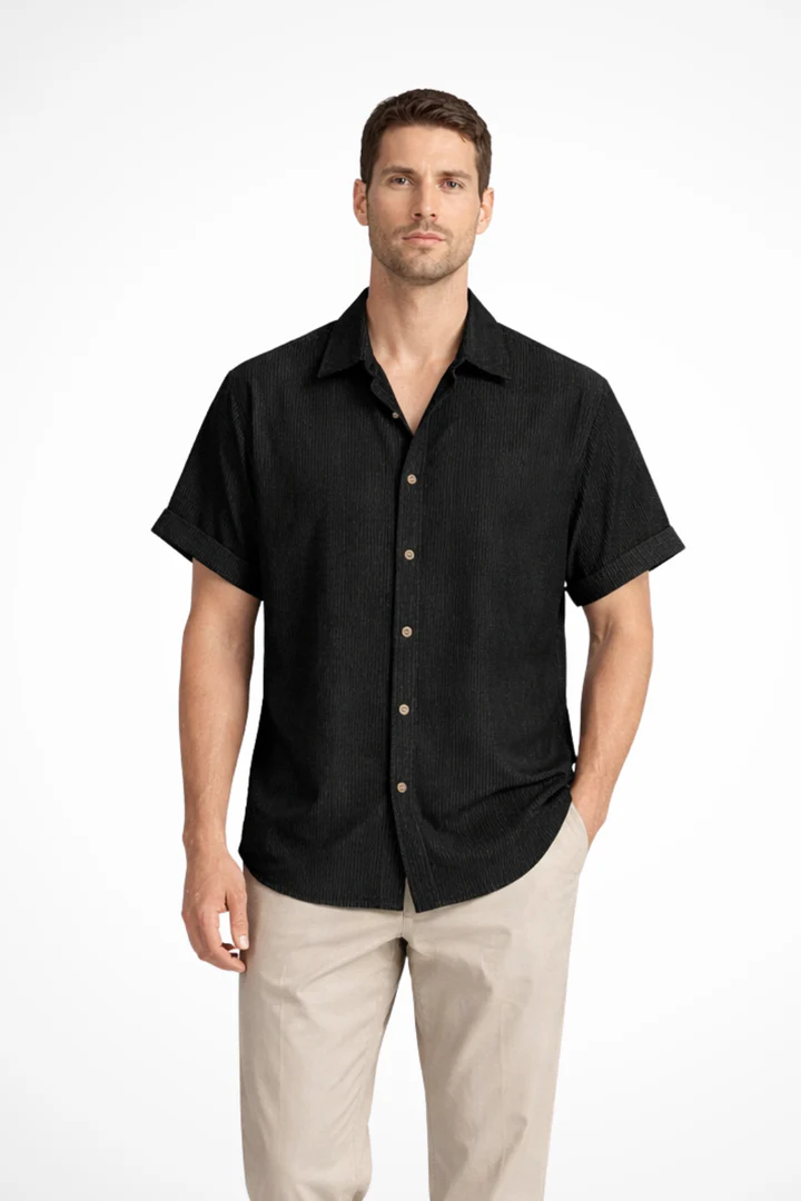 Men's Button-Down Short-Sleeve Shirt