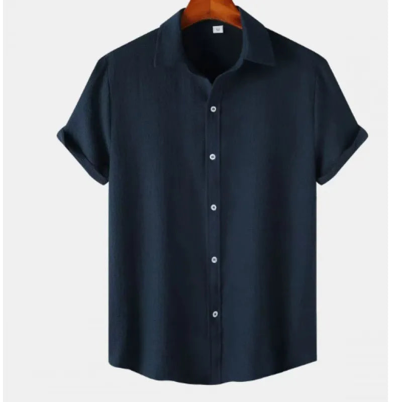 Men's Button-Down Short-Sleeve Shirt