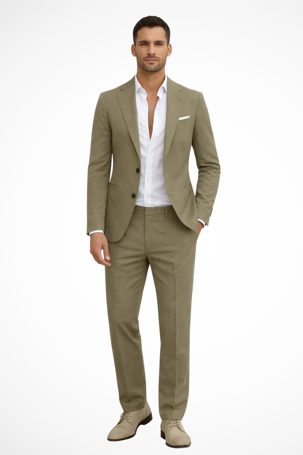 Men's Slim-Fit Suit Set