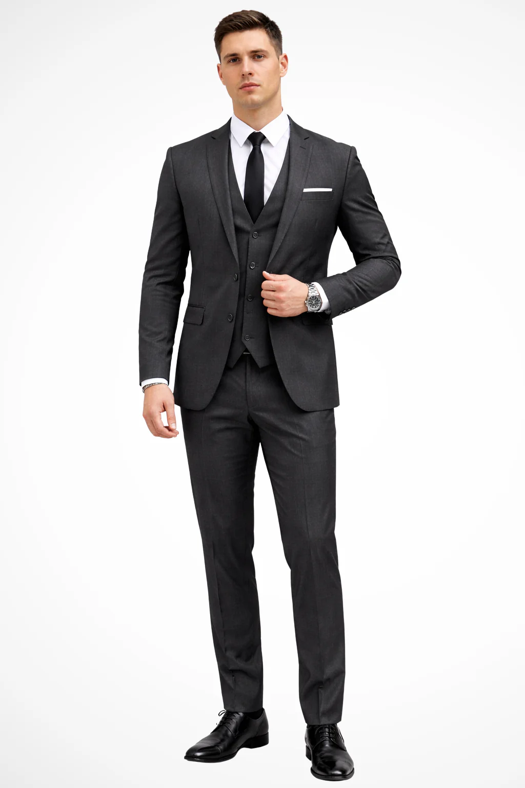 Men's Three-Piece Suit Set