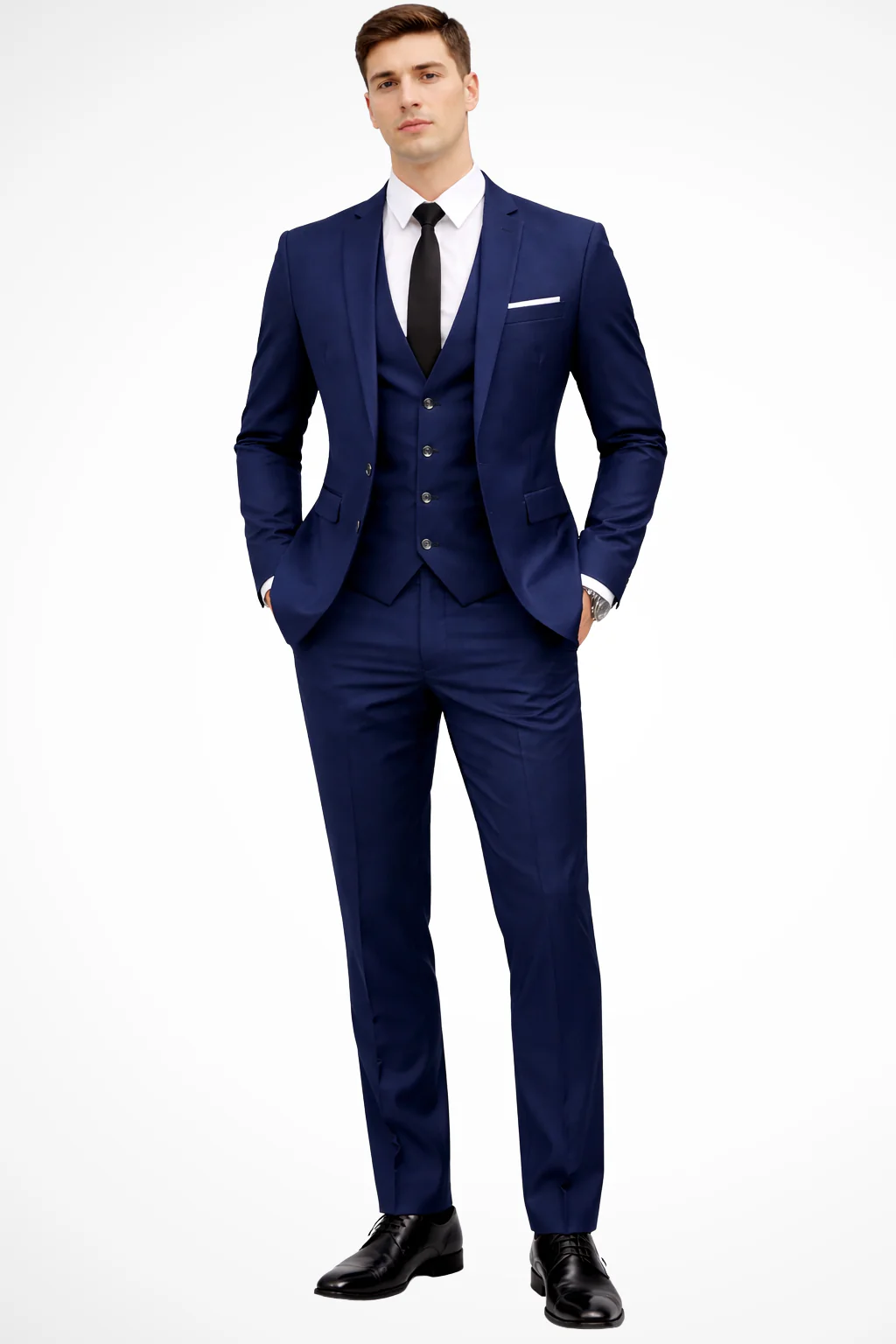 Men's Three-Piece Suit Set