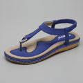 Women’s Flat Strap Sandals with Cushioned Footbed