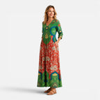 Women's Floral Maxi Dress