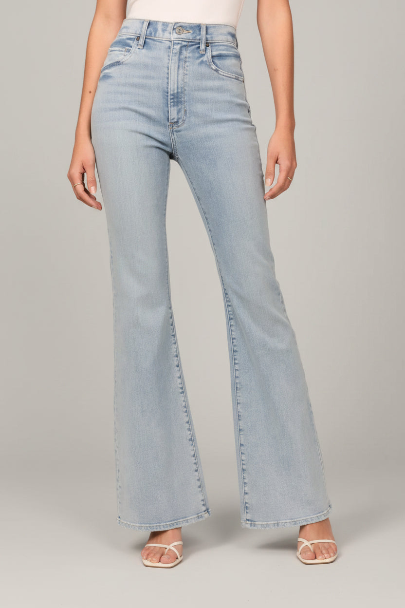 Women's High-Waisted Flared Pants