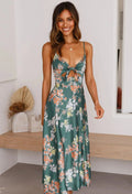 Women’s Waist Cut-Out Midi Dress