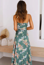 Women’s Waist Cut-Out Midi Dress